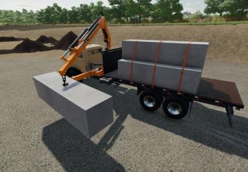 Concrete Block Pack version 1.0.0.0 for Farming Simulator 2022