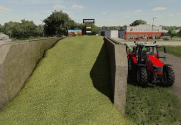 Concrete Bunker Silo version 1.0.0.0 for Farming Simulator 2022