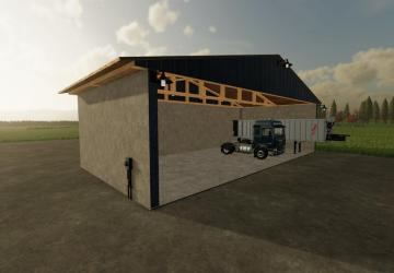 Concrete Farm Shed version 1.0.0.0 for Farming Simulator 2022