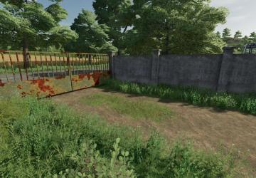 Concrete Fences version 1.0.0.0 for Farming Simulator 2022