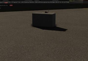 Concrete weight version 1.0.0.0 for Farming Simulator 2022