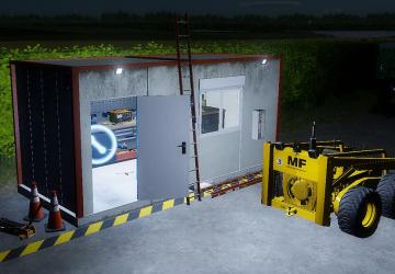 Container With Vehicle Workshop version 1.0.0.0 for Farming Simulator 2022