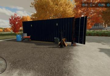 Container Workshop version 1.0.0.0 for Farming Simulator 2022