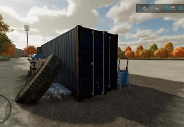 Container Workshop version 1.0.0.0 for Farming Simulator 2022