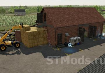 Cow Barn 30x18 version 1.0.0.0 for Farming Simulator 2022