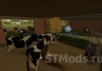 Cow Barn 30x18 version 1.0.0.1 for Farming Simulator 2022
