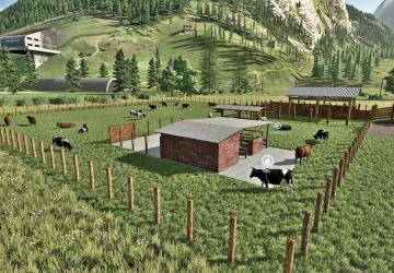 Cow Pasture With Milking Barn version 1.0.0.0 for Farming Simulator 2022
