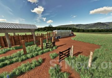 Cow Pasture With Milking Barn version 1.1.0.0 for Farming Simulator 2022