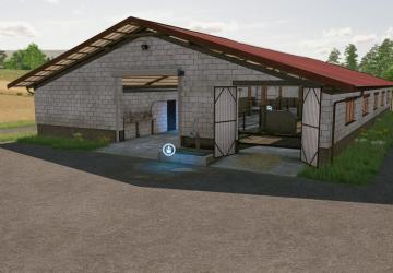 Cow Shed 42x22m version 1.0.0.1 for Farming Simulator 2022
