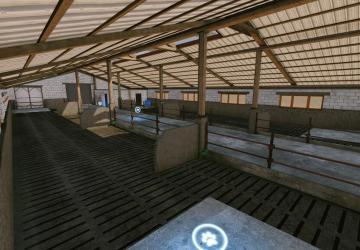 Cow Shed 42x22m version 1.0.0.1 for Farming Simulator 2022