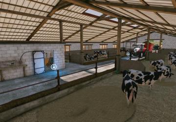 Cow Shed 42x22m version 1.0.0.0 for Farming Simulator 2022