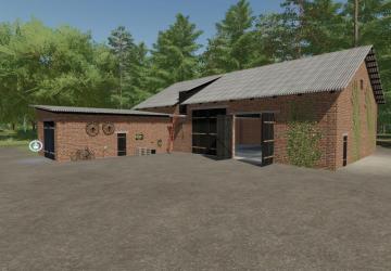 Cow stall with storage version 1.0.0.0 for Farming Simulator 2022