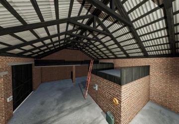 Cow stall with storage version 1.0.0.0 for Farming Simulator 2022