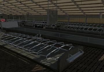 Cowshed 3+3 version 1.1.0.0 for Farming Simulator 2022