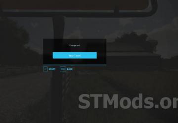Customizable Town Sign version 1.1.0.0 for Farming Simulator 2022