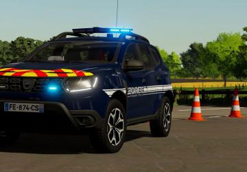 Dacia Duster Gendarmerie version 1.0.0.0 for Farming Simulator 2022