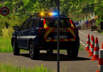 Dacia Duster Gendarmerie version 1.0.0.0 for Farming Simulator 2022