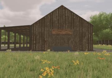 Wooden Barn version 1.0.0.0 for Farming Simulator 2022 (v1.14.x)