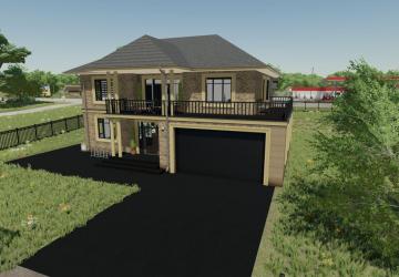 Detached house version 1.0.0.0 for Farming Simulator 2022