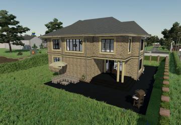 Detached house version 1.0.0.0 for Farming Simulator 2022