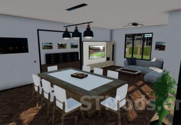 Detached house version 1.1.0.0 for Farming Simulator 2022
