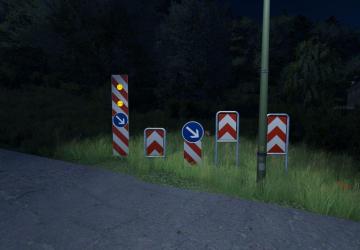 Directional signs version 1.0.0.0 for Farming Simulator 2022