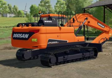 Doosan DX225 version 1.0.0.0 for Farming Simulator 2022