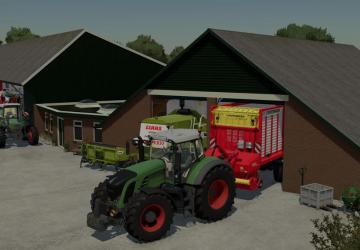 Dutch Contractor Shed version 1.2.0.0 for Farming Simulator 2022