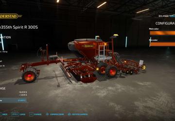 Eagle355th Vaderstad SpiritR300S version 1.0 for Farming Simulator 2022