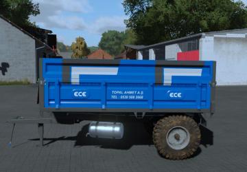 Ece Trailer version 1.0.0.0 for Farming Simulator 2022