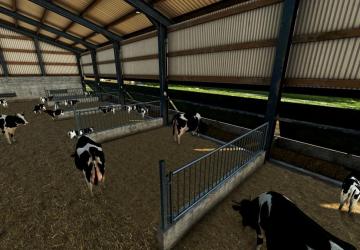 Enclosed Cow Husbandry Pack version 1.0.0.0 for Farming Simulator 2022