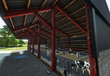 Enclosed Cow Husbandry Pack version 1.0.0.0 for Farming Simulator 2022