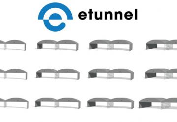 Etunnel Double Straight Leg Arc version 1.0.0.0 for Farming Simulator 2022