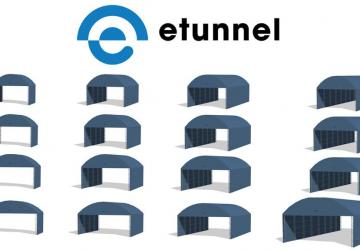 Etunnel Straight Leg M Arc version 1.0.0.0 for Farming Simulator 2022