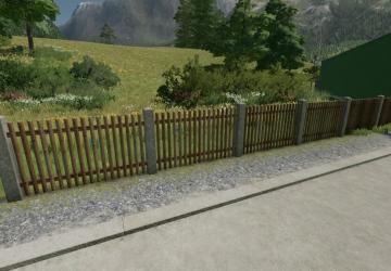 European Fence Pack version 1.0.0.0 for Farming Simulator 2022