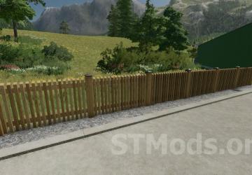 European Fence Pack version 1.1.0.0 for Farming Simulator 2022