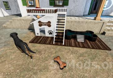 Fancy Dog House version 1.1.0.0 for Farming Simulator 2022