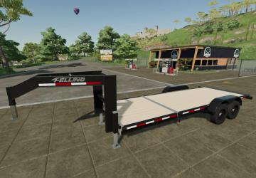 Feeling Tilt Deck Trailer version 1.0 for Farming Simulator 2022