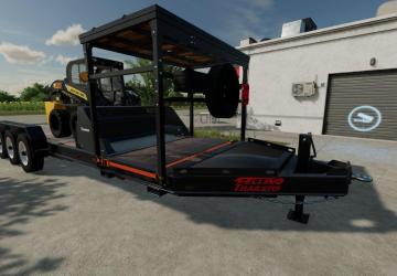 Felling Tilt Skid Trailer version 1.2.0.0 for Farming Simulator 2022