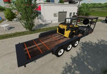 Felling Tilt Skid Trailer version 1.2.0.0 for Farming Simulator 2022
