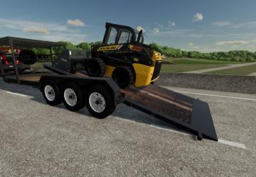 Felling Tilt Skid Trailer version 1.2.0.0 for Farming Simulator 2022
