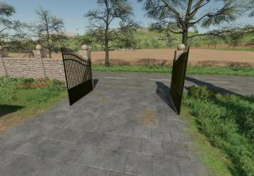 Fence Wall And Gate version 1.0.0.0 for Farming Simulator 2022