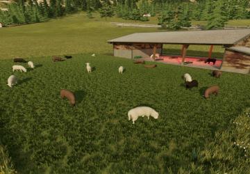 Fenceless Husbandries version 1.1.0.0 for Farming Simulator 2022