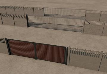 Fences And Gates Pack version 1.0.0.0 for Farming Simulator 2022