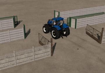 Fences And Gates Pack version 1.0.0.0 for Farming Simulator 2022