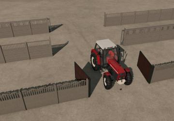 Fences And Gates Pack version 1.0.0.0 for Farming Simulator 2022
