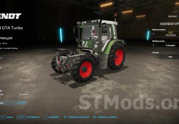 Fendt 380 GTA Pack version 1.2.0.0 for Farming Simulator 2022 (v1.11x)