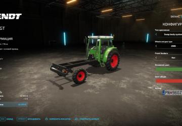 Fendt F255GT Pack version 1.0.0.2 for Farming Simulator 2022 (v1.9x)