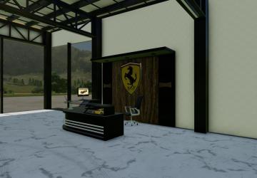 Ferrari Showroom version 1.0.0.0 for Farming Simulator 2022 (v1.8x)