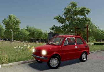 Fiat 126P version 2.0.0.0 for Farming Simulator 2022 (v1.10x)